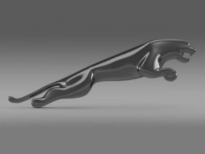 jaguar logo 3D Модель