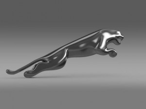 jaguar logo 3D Модель