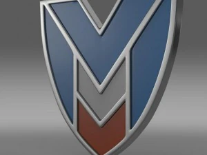 logotipo de marusia Modelo 3D