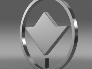 paz logo Modelo 3D