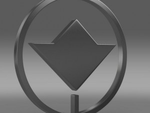 paz logo 3D 모델
