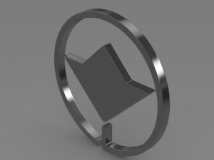 paz logo 3D 모델
