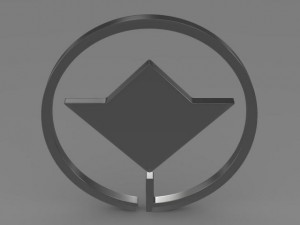paz logo 3D 모델