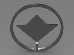paz logo 3D Model