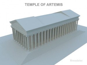 artemis temple 3D Model