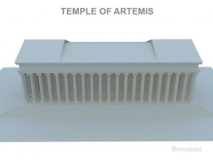 artemis temple 3D Model