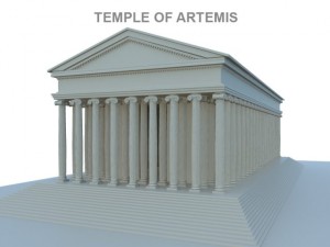 artemis temple 3D Model