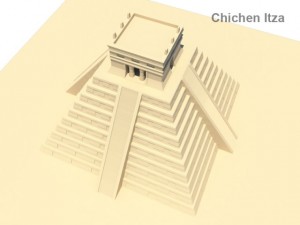 chichen itza 3D Model