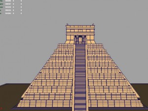 chichen itza 3D Model