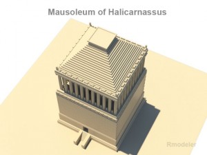 mausoleum of halicarnassus 3D मॉडल