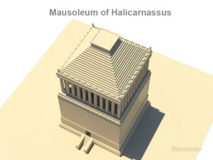 mausoleum of halicarnassus 3D Model
