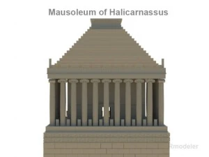 mausoleum of halicarnassus 3D Model