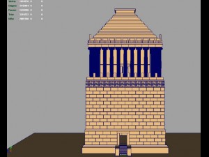mausoleum of halicarnassus 3D मॉडल