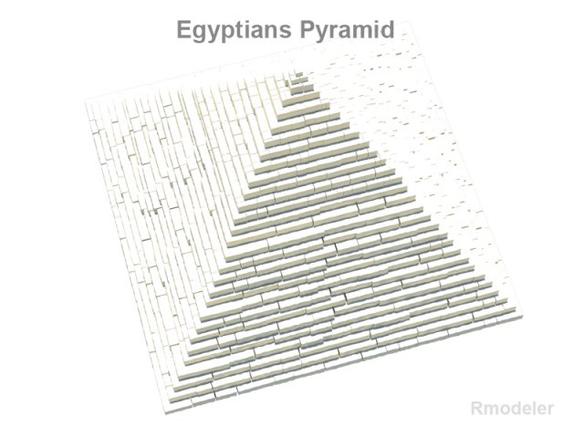pyramid Modèle 3D .c4d .max .obj .3ds .fbx .stl .blend 