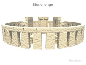 stone henge 3D Model