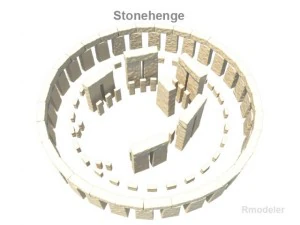stone henge 3D Model