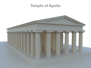 temple of apollo 3D Model