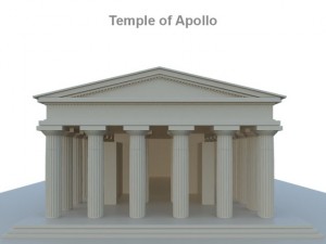 temple of apollo Model 3D