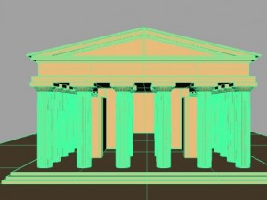 temple of apollo Model 3D
