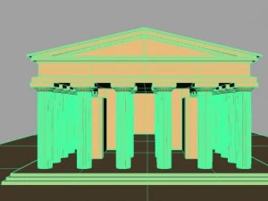 temple of apollo 3D Model