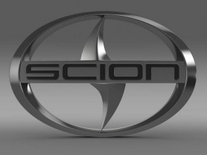 scion logo 3Dモデル