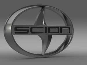 scion logo 3D Model