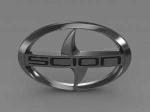 scion logo 3Dモデル