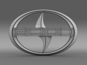 scion logo 3Dモデル