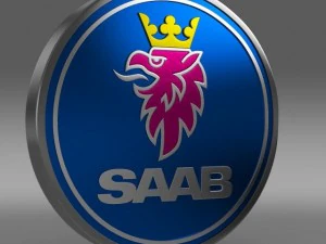 saab logo 3D Model
