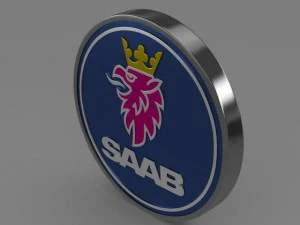 saab logo 3D Model