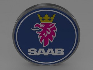 saab logo 3D Модель