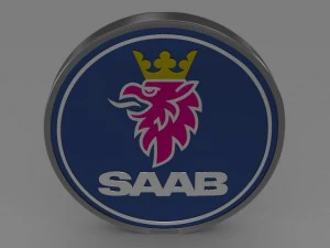 saab logo 3D Model