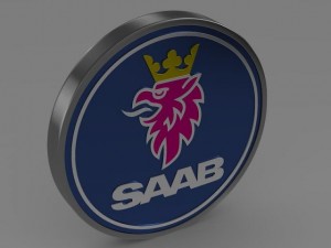 saab logo 3D Модель
