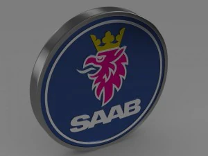 saab logo 3D Model