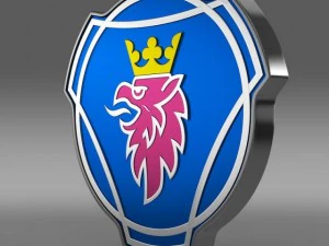 斯堪尼亚标志 3D 模型