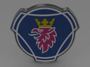 scania logo 3D Model