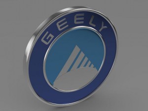 geely logo 3Dモデル