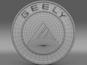 geely logo 3Dモデル