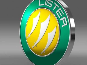 リスターのロゴ 3Dモデル