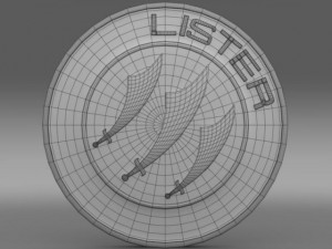 lister logo 3D Model