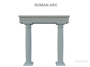 roman arc 3D Model