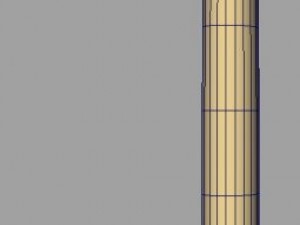 etruskian column Modello 3D