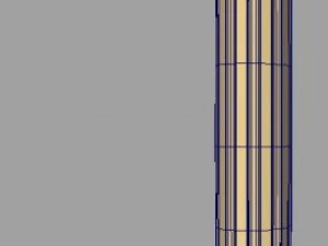 greek doric short column 3D Model