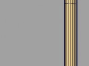 roman temple column 3D Model
