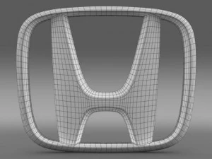 logo honda Modèle 3D