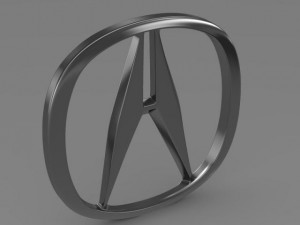 acura logo 3D-Modell