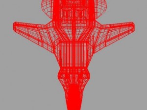 jet fighter Model 3D