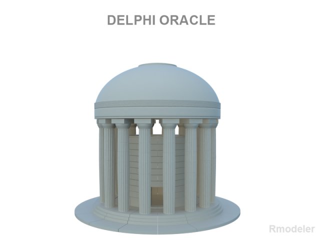 delphi oracle 3D Model .c4d .max .obj .3ds .fbx .stl .blend 