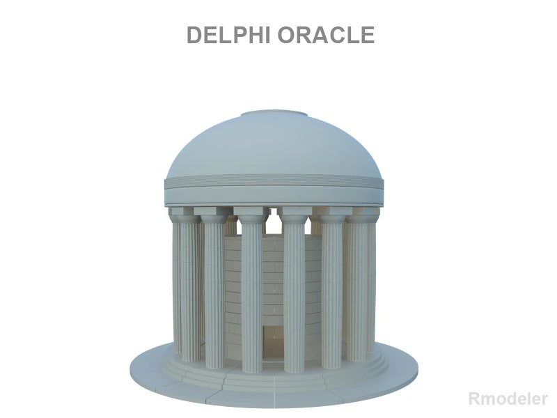 delphi oracle 3D Model .c4d .max .obj .3ds .fbx .stl .blend 