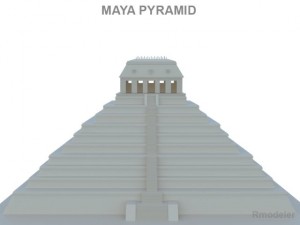 maya pyramid 3D Model